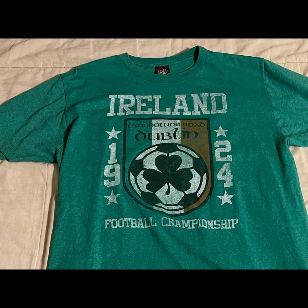Large T-shirt - Ireland Football - St Patrick’s Day